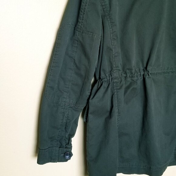 Banana Republic Factory Four Pocket Military Jacket – Mallard Green - Sz S - Picture 6 of 10